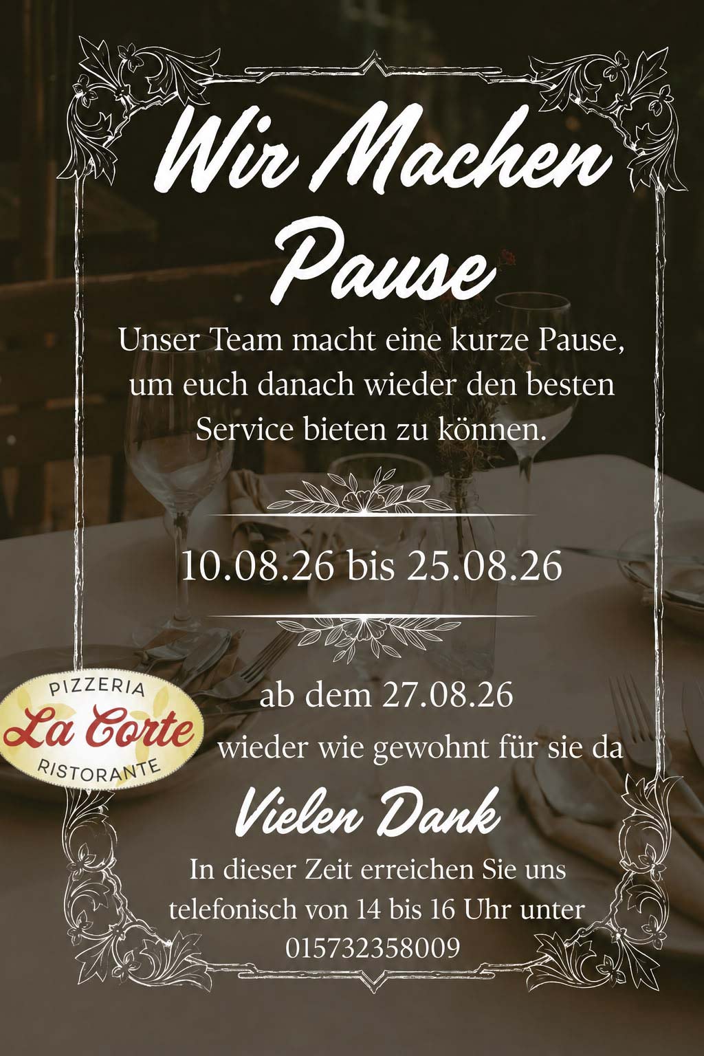 Sommerferien bei LaCorte in Mähringen